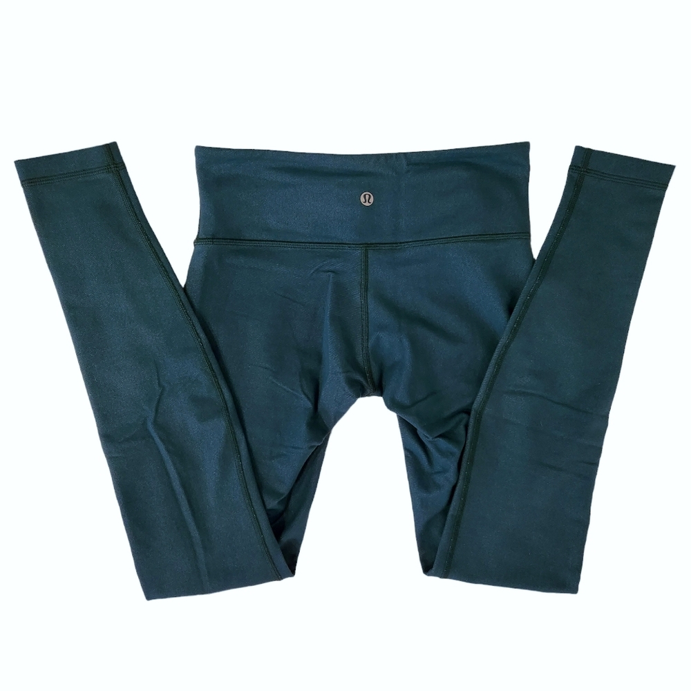 Lululemon Full-Length Leggings - Forest Green - Picture 2 of 4